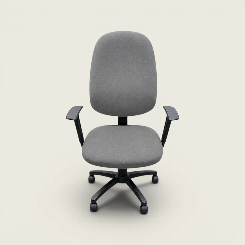 Urban: Operators High-Back Chair in Grey Fabric - Refurbished