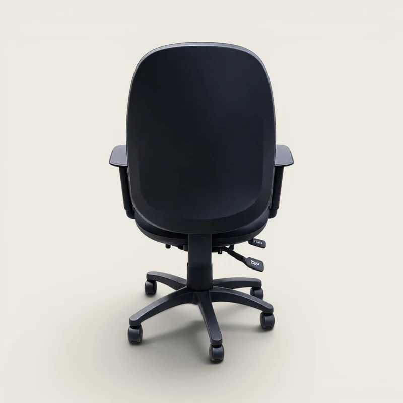 Urban: Operators High-Back Chair in Black Fabric - Refurbished