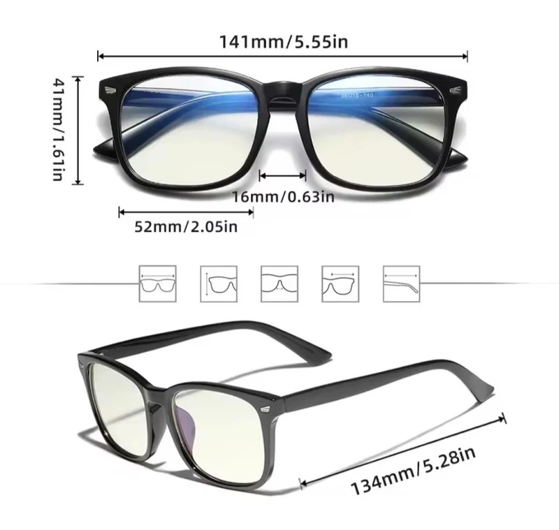 Blaulichtfilter Brille