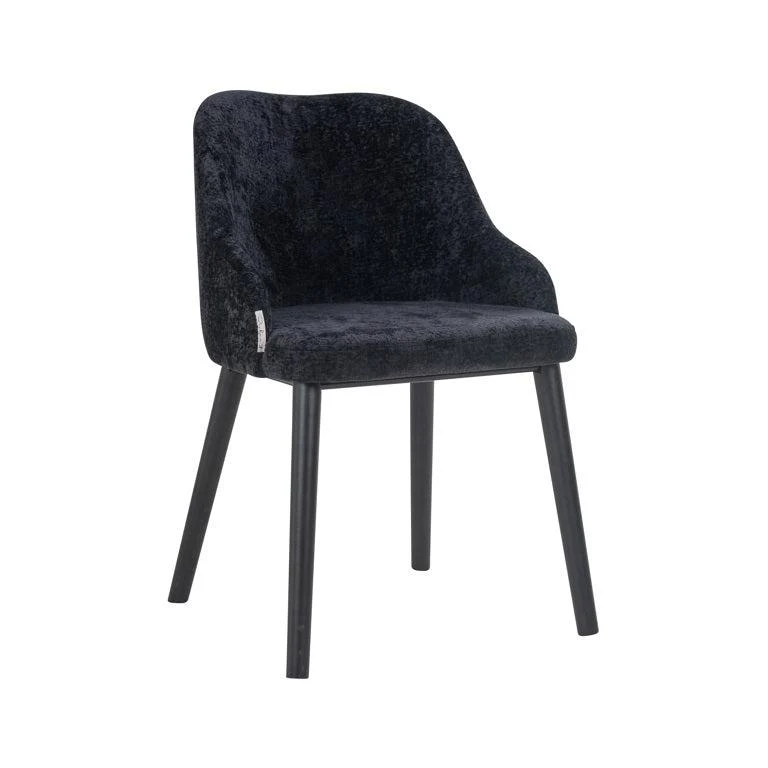 Richmond Interiors Stuhl Twiggy black chenille