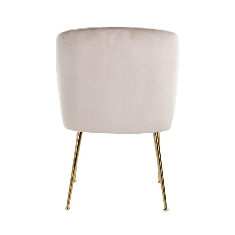 Richmond Interiors Stuhl Cannon khaki / brushed gold