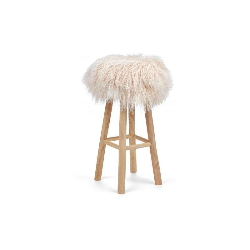 Natures Collection Natures Collection Barhocker | Teak-Holz | 75x34 cm