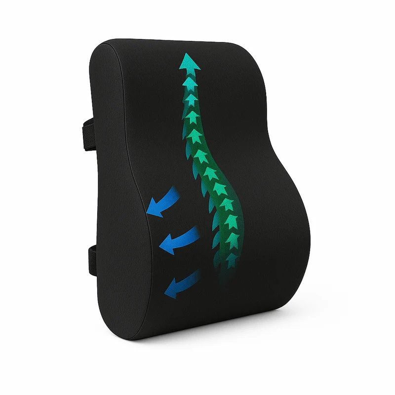 Ergonomisches Lendenkissen