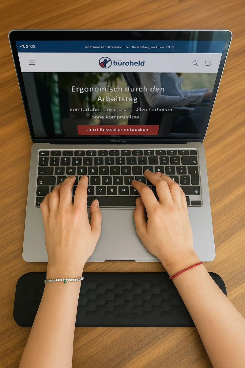 Ergonomische Handgelenkauflage für Maus & Tastatur - Komfort & Schutz