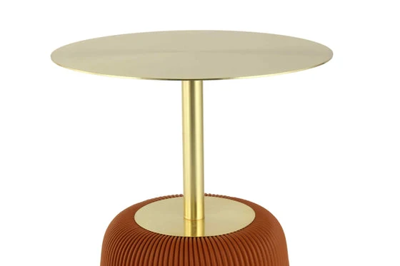 Matera Design Beistelltisch Mika Braun