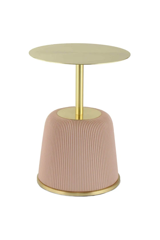 Matera Design Beistelltisch Mika Braun