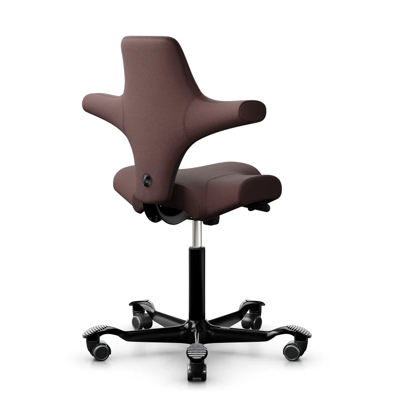 HAG Capisco 8106 - SC61186 Chestnut / Black / 200 mm / Universal Wheels
