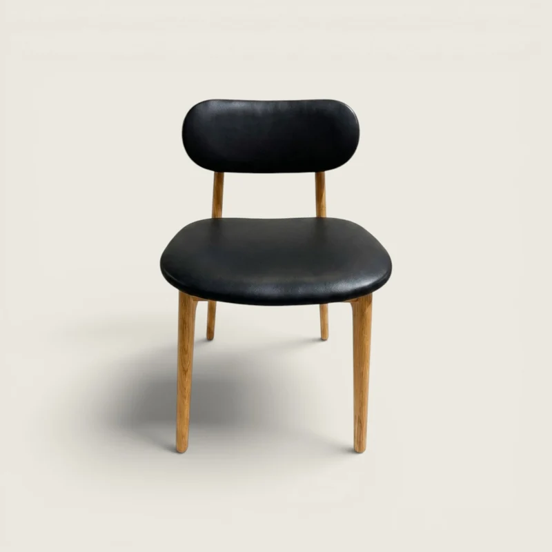 Modus: Visitors/Side Chair In Leather - Refurbished
