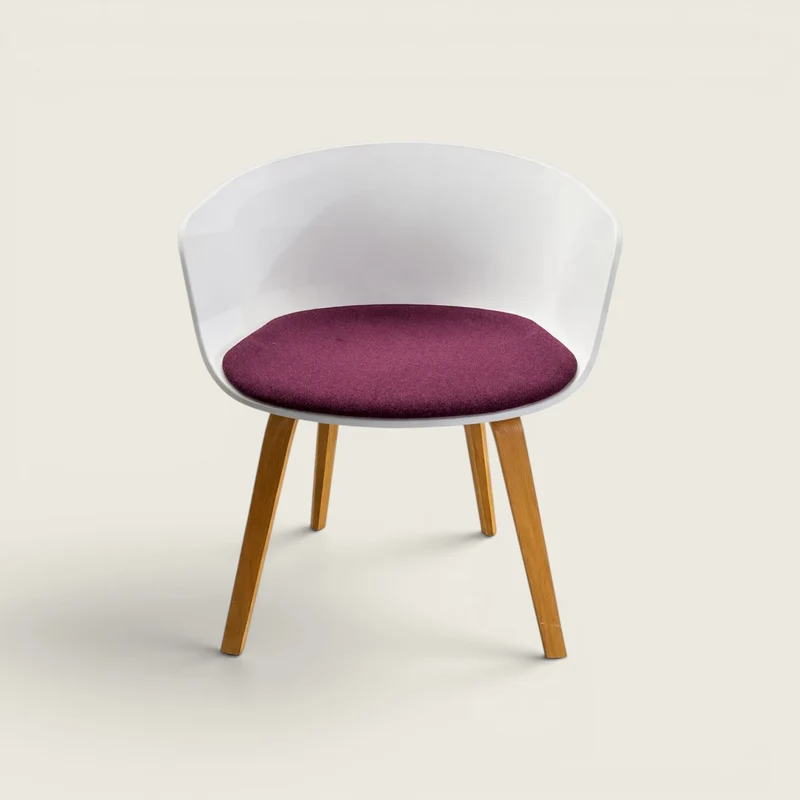 Hay: About a Chair AAC 23 In Burgundy - Refurbished