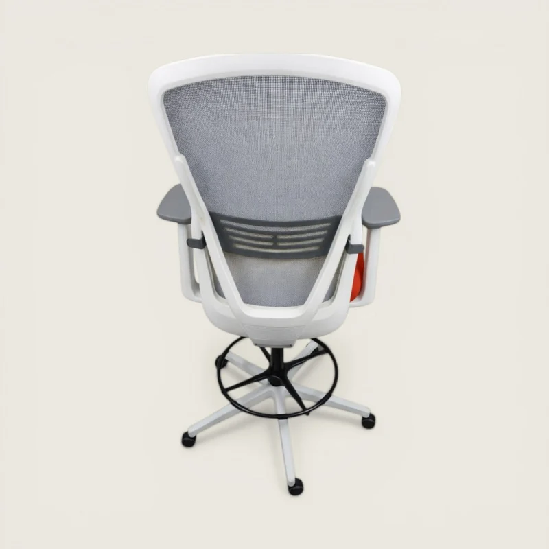 Senator: Ousby Draughtsman Chair in Red - Refurbished