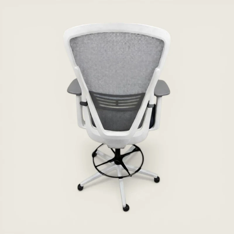 Senator: Ousby Draughtsman Chair in Gray - Refurbished