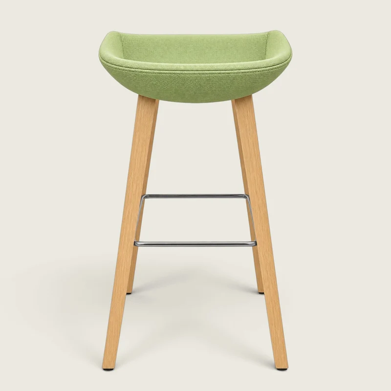 Hay: Upholstered Bar Stool - Refurbished