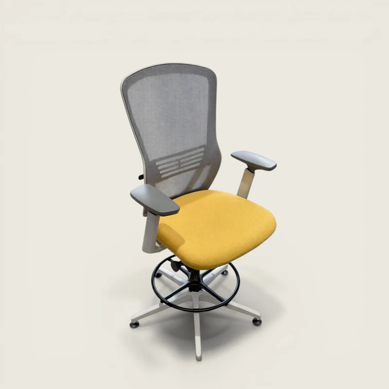 Senator: Ousby Draughtsman Chair in Yellow - Refurbished