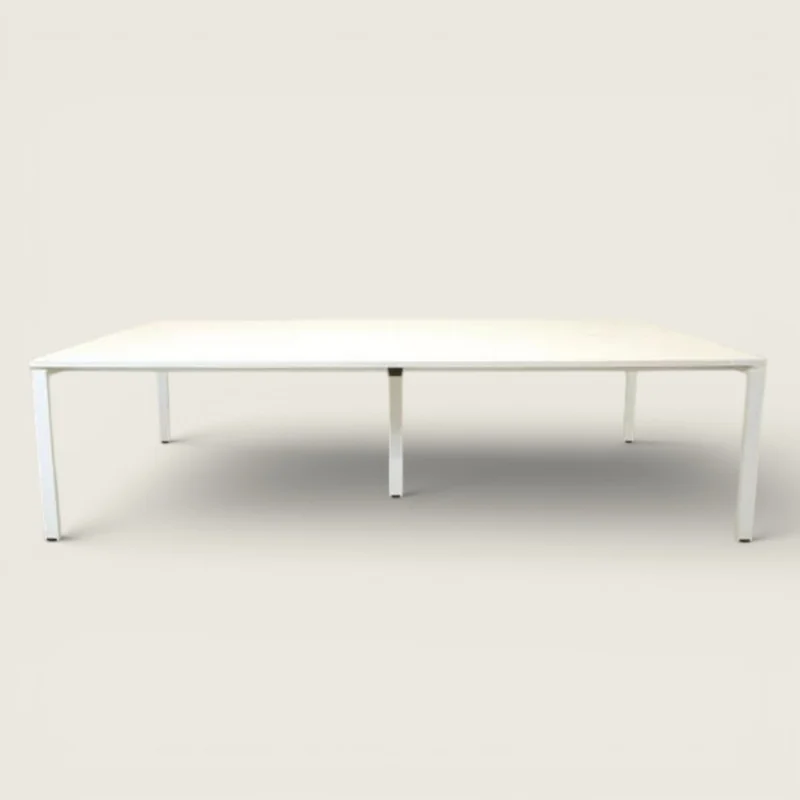 Senator: 4-Person Back-to-Back Bench Desk - Refurbished