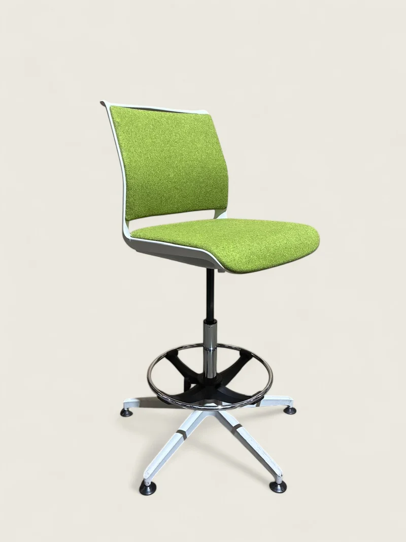 Senator: Green Draughtsman Chair - Refurbished