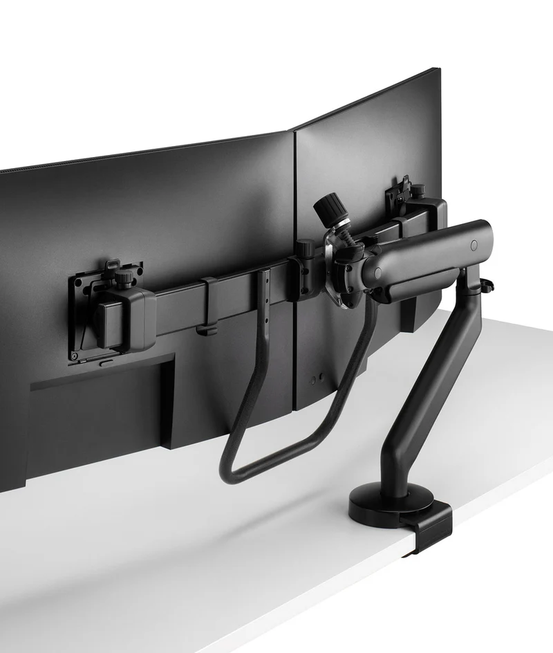 Flo X – Großformatiger Dual Monitorarm