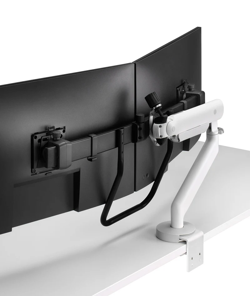 Flo X – Großformatiger Dual Monitorarm