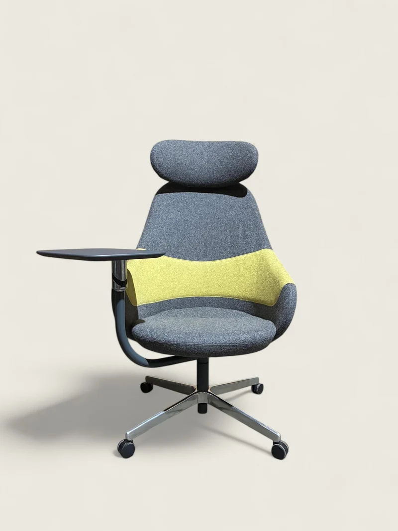 Senator: Task Chair with Writing Tablet - Refurbished