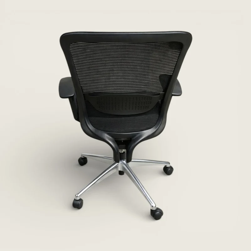 Saxen Don't Task Chair in Black Fabric - Refurbished