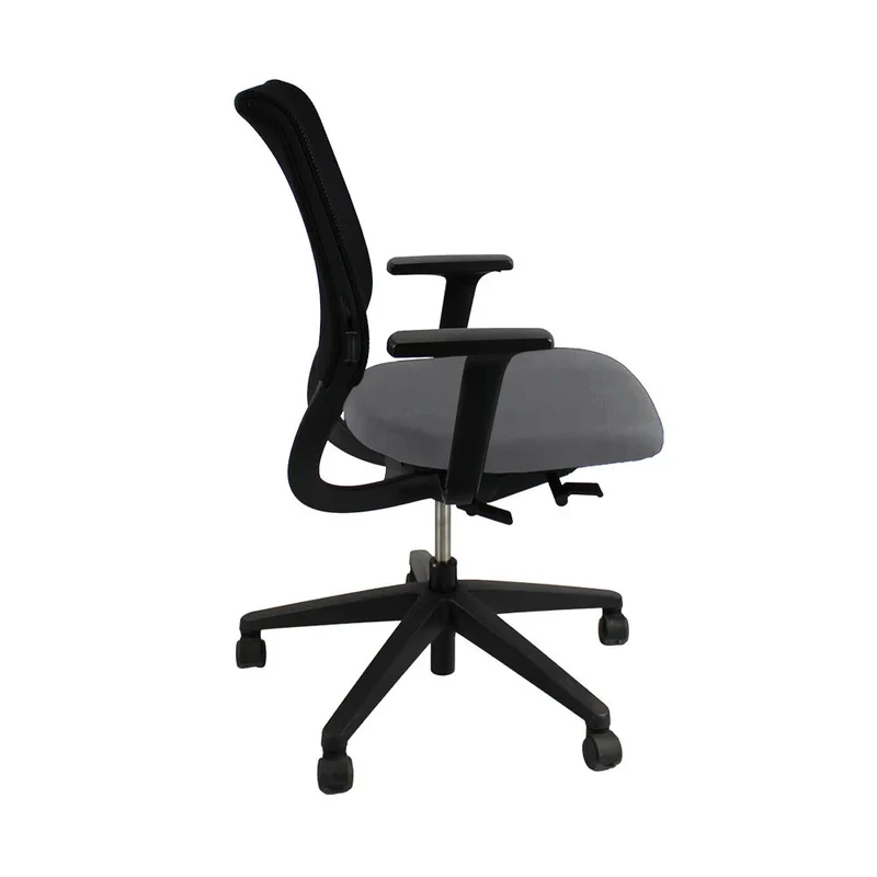 Sedus: Netwin NW-100 Chair with Mesh Back in Grey Fabric - Refurbished