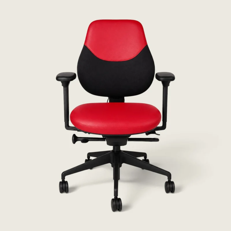 OrangeBox: Flo Office Chair in Red Fabric - Refurbished