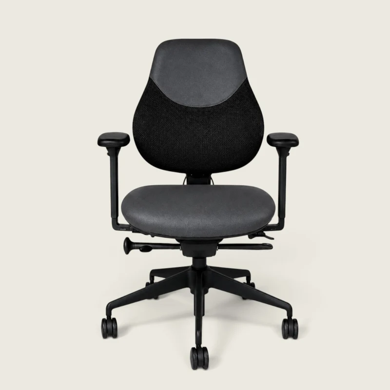 OrangeBox: Flo Office Chair in Grey Fabric - Refurbished
