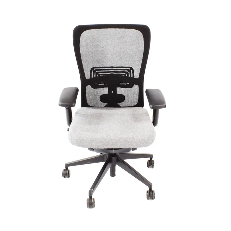 Haworth: Zody Comforto 89 Task Chair in Grey Fabric/Black Frame - Refurbished