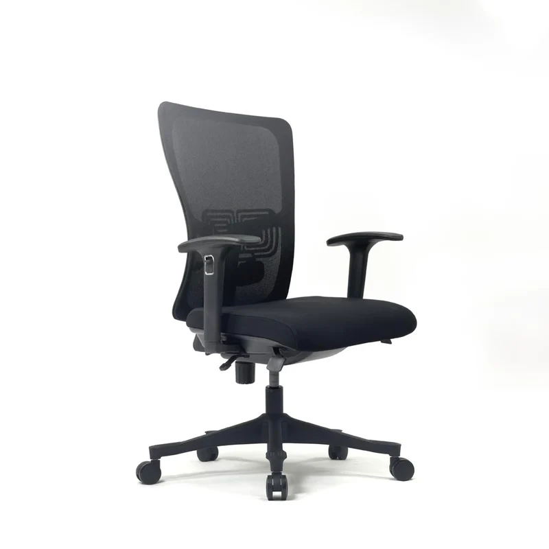 Haworth: Zody Comforto 89 Task Chair in Black Fabric/Black Frame - Refurbished