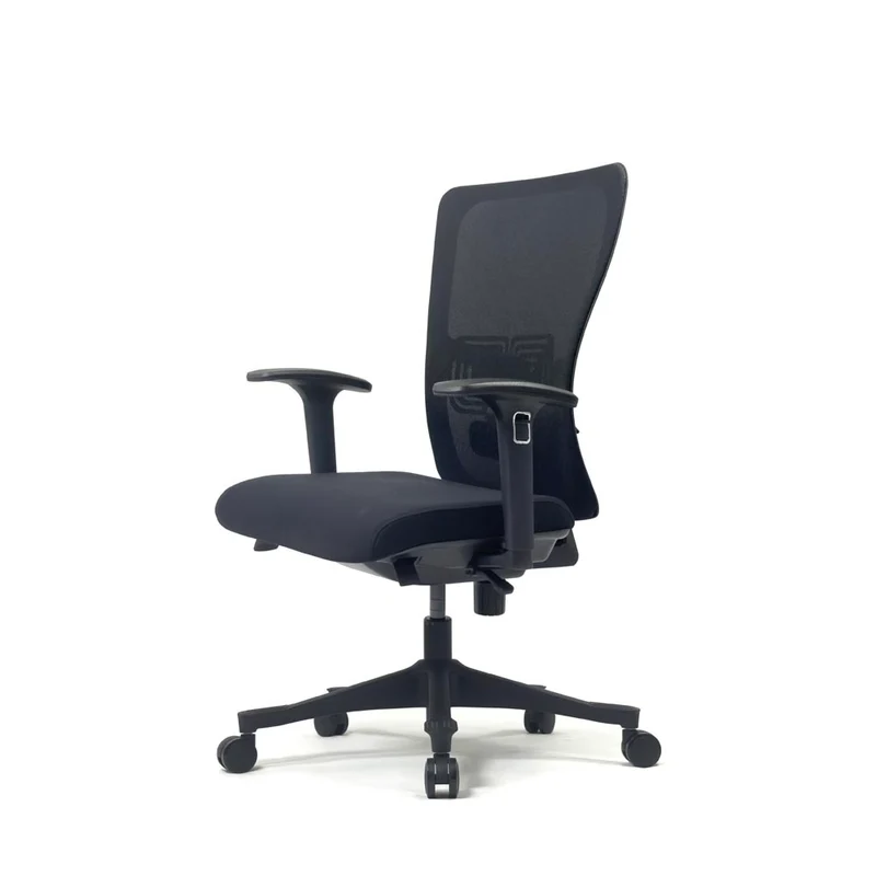 Haworth: Zody Comforto 89 Task Chair in Black Fabric/Black Frame - Refurbished