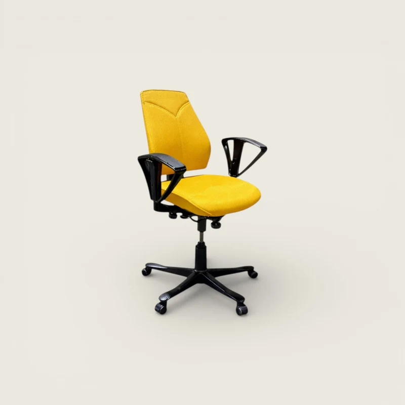 Kinnarps: Yellow Task Chair - Refurbished