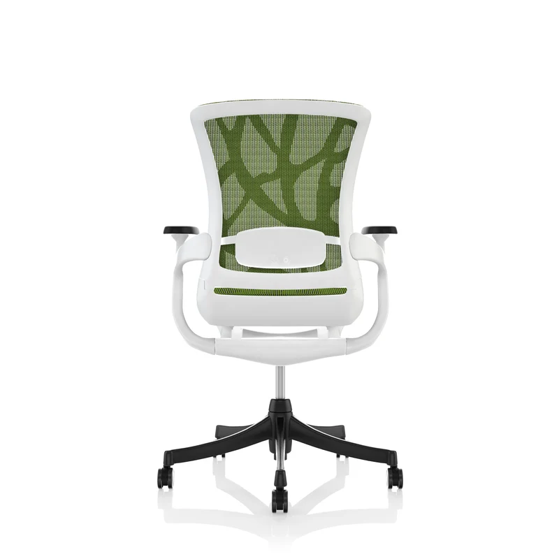 Comfort Seating: Skate Task Chair in Green and White - Refurbished