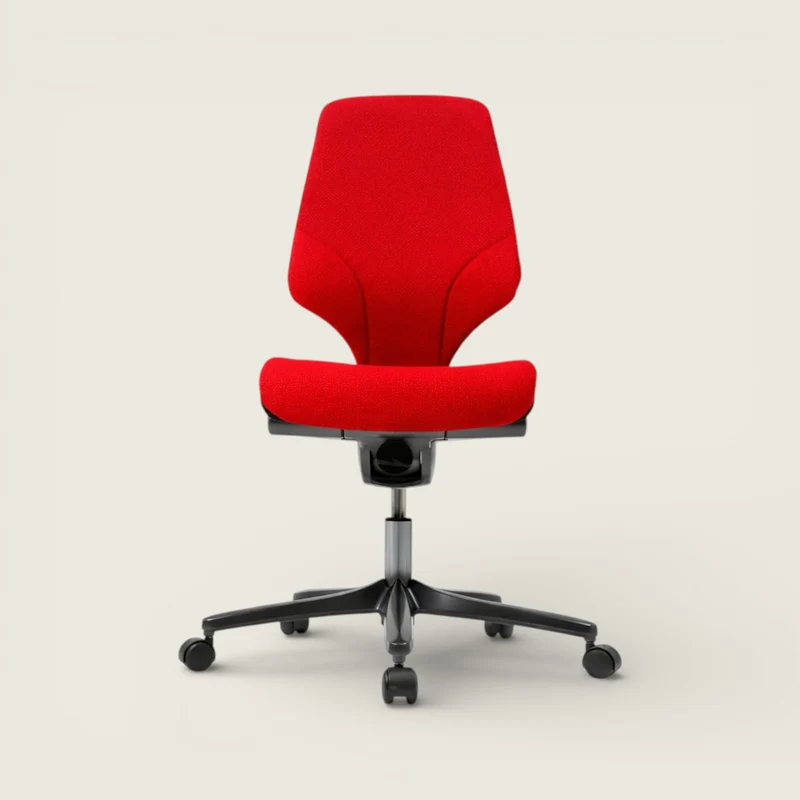 Giroflex: G64 in Red With No Arms - Refurbished