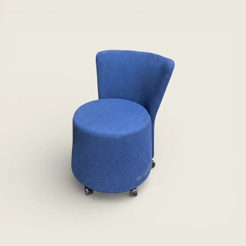 Orangebox: Ramsey Dark Blue Side chair - Refurbished