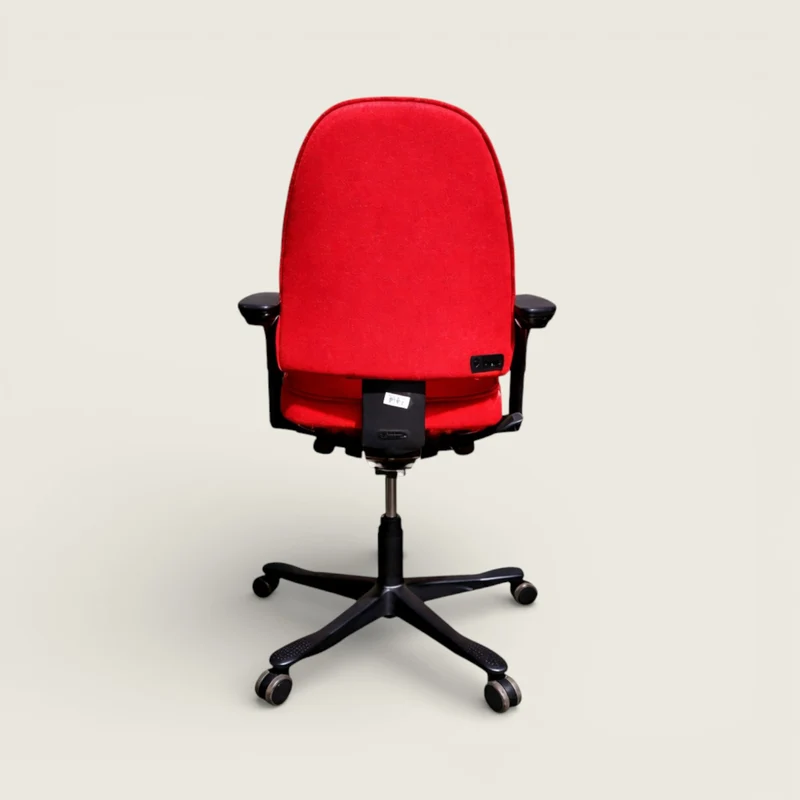 Kinnarps: Red Secretarial Chair - Refurbished