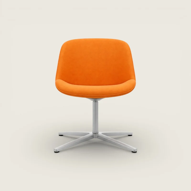 Orangebox: Orange - Track Swivel Chair: - Refurbished