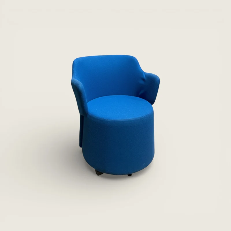 Orangebox: Skomer Compact Dark Blue Armchair - Refurbished
