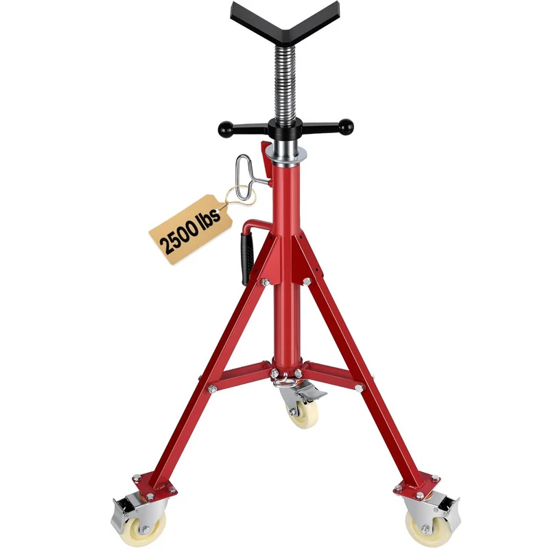 Suporte de tubo ajustável 51-94 cm, 1134 kg, 1/8 a 30 cm