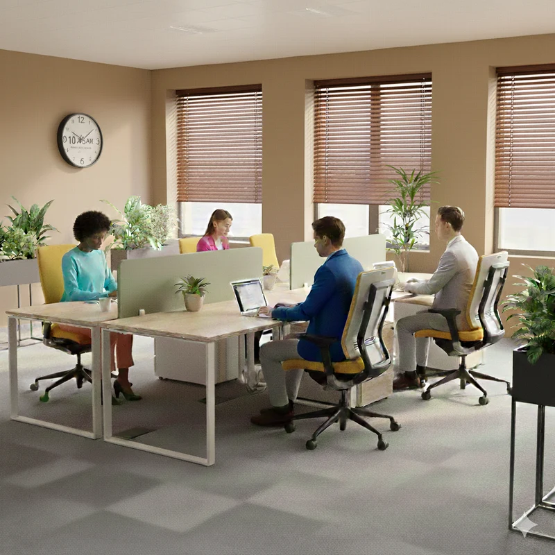 Techo: Sidiz T550 Yellow Task Chair - Refurbished