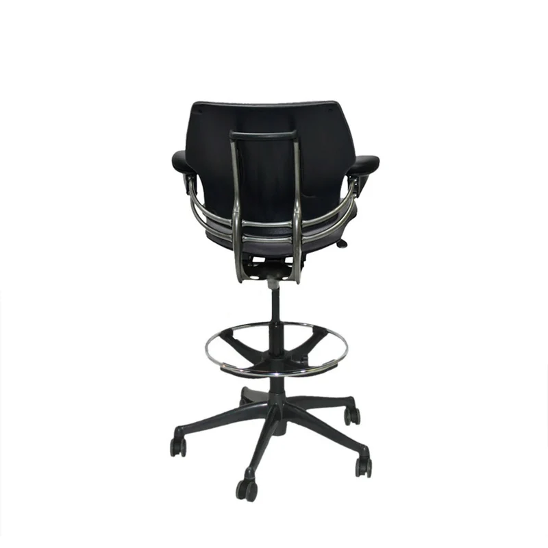 Humanscale: Freedom Draughtsman Chair in Grey Fabric - Refurbished