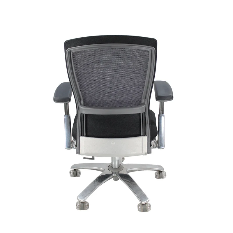 Knoll: Life Task Chair in Black Fabric - Refurbished