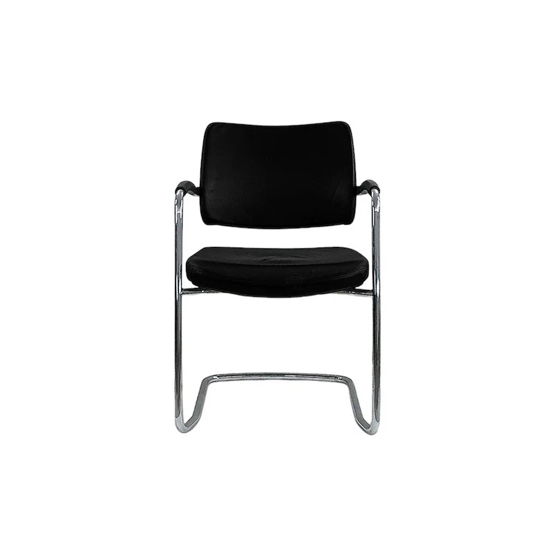 Boss Design: Pro Cantilever Meeting Chair in Black Fabric - Refurbished