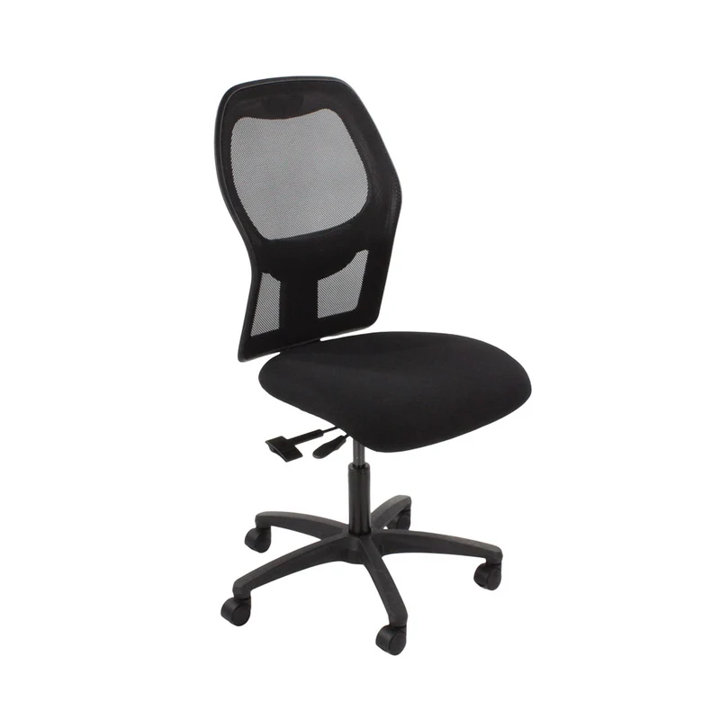 Ahrend: 160 Type Task Chair in Black Fabric Without Arms - Refurbished