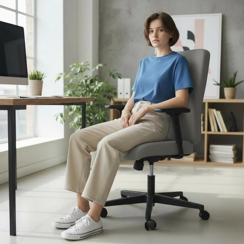 Konig + Neurath: Jet One Gray Task Chair - Refurbished