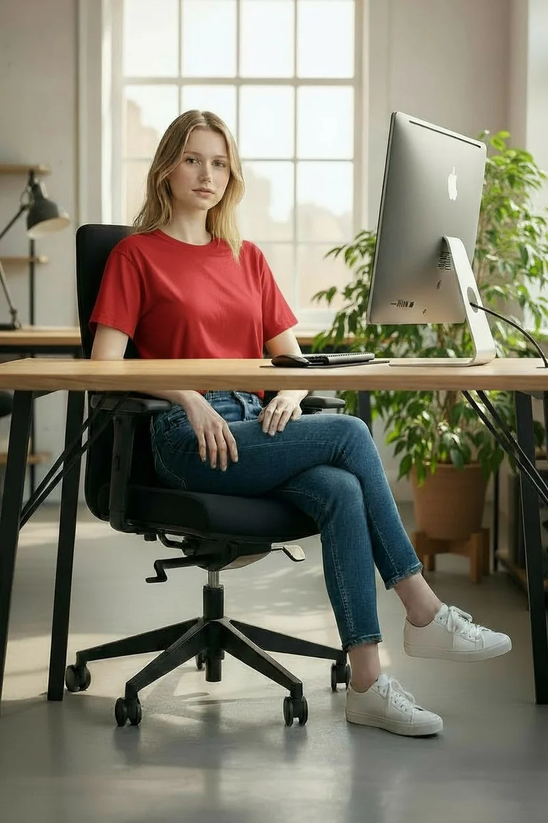 Konig + Neurath: Jet One Black Task Chair - Refurbished
