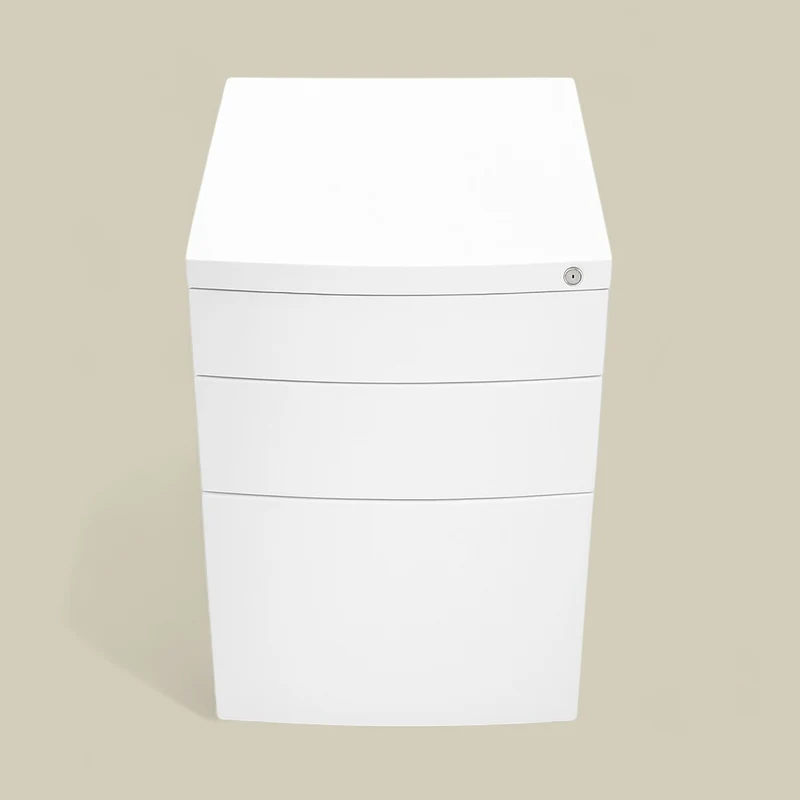 Steelcase: 3 Drawer Mobile slimline Pedestal - Refurbished