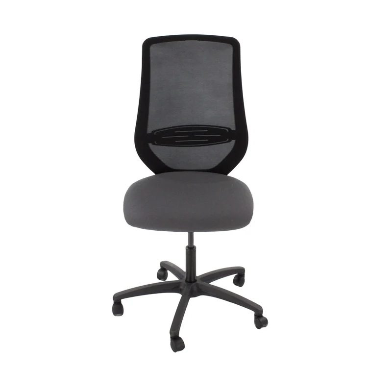 Saxen: Scudo Task Chair with Grey Fabric Seat Without Arms - Refurbished