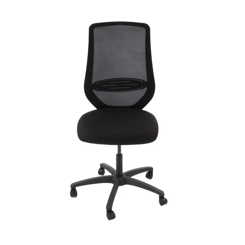 Saxen: Scudo Task Chair with Black Fabric Seat Without Arms - Refurbished