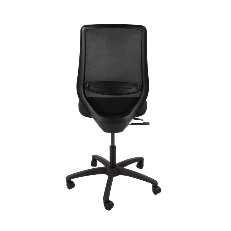 Saxen: Scudo Task Chair with Black Fabric Seat Without Arms - Refurbished
