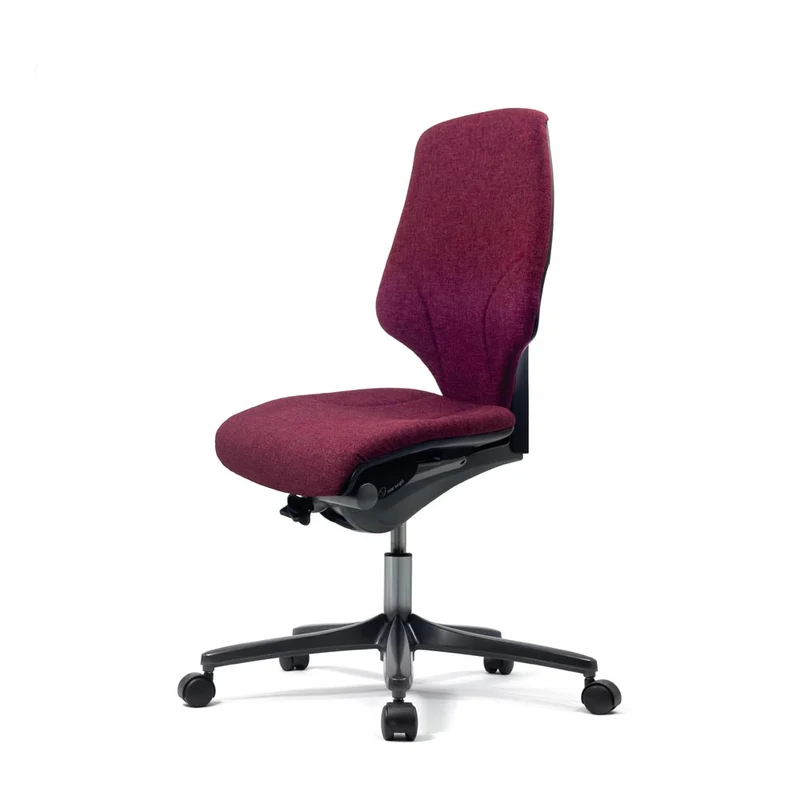Giroflex: G64 - In Burgundy With No Arms - Refurbished