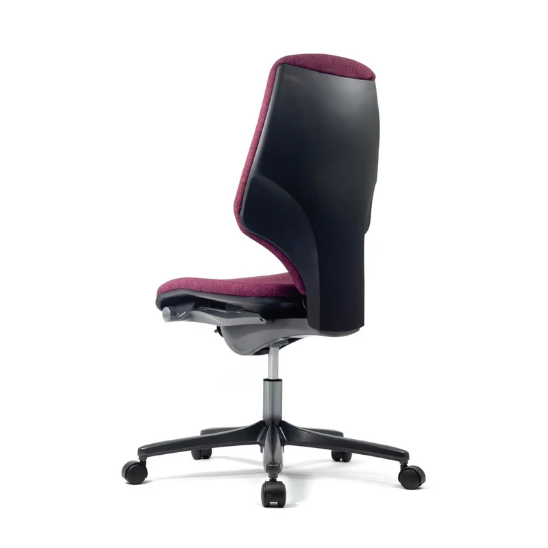 Giroflex: G64 - In Burgundy With No Arms - Refurbished